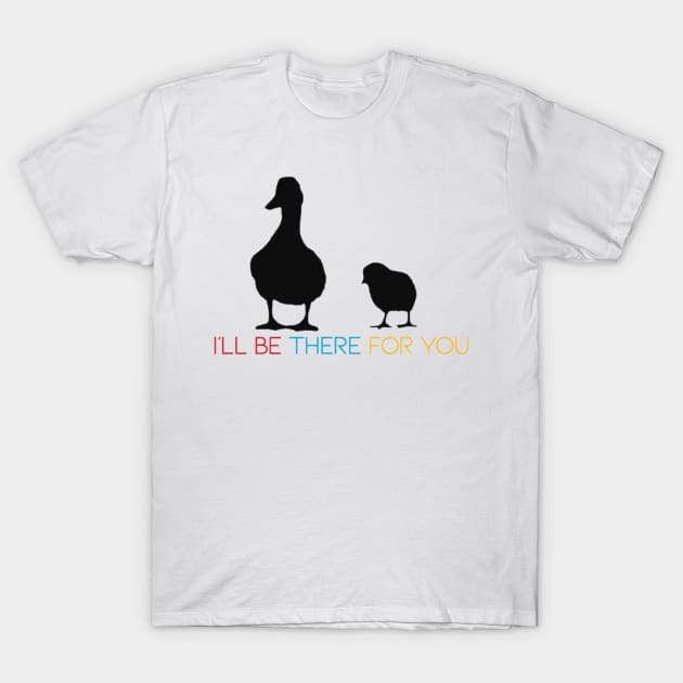 “Chick and Duck” T-Shirt by sunkissed